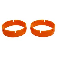 FORK PROTECTION RINGS WP KTM/HQV/GAS SX/SX-F/TC/FC 23-25, EXC/EXC-F/TE/FE/MC-MC-F/EC-EC-F 24-25 ORANGE (R)